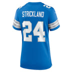 Loren Strickland Detroit Lions Nike Women's Team Game Jersey -  Blue