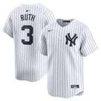 Babe Ruth New York Yankees Nike Home Limited Player Jersey - White
