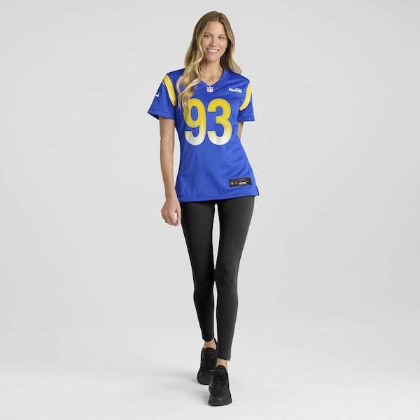 Jack Heflin Los Angeles Rams Nike Women's Team Game Jersey -  Royal