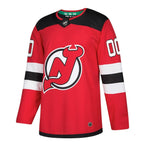 New Jersey Devils adidas Authentic Custom Jersey - Red