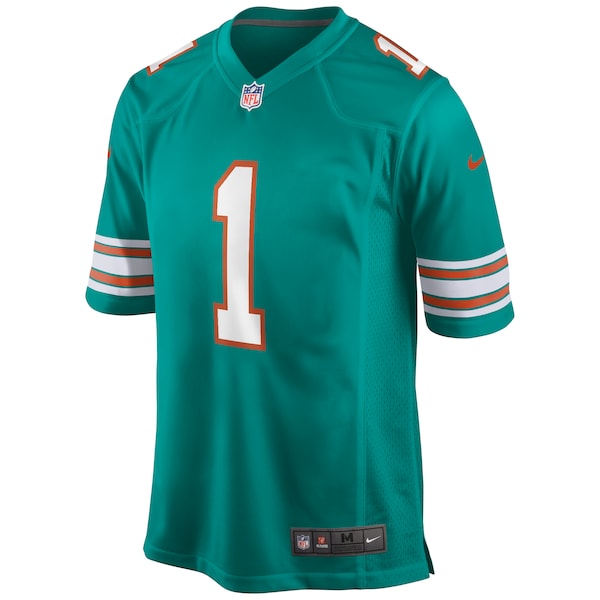 Tua Tagovailoa Miami Dolphins Nike Alternate Game Jersey - Aqua/White