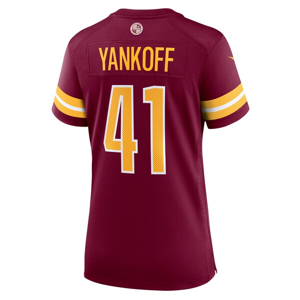 Colson Yankoff Washington Commanders Nike Women's  Game Jersey -  Burgundy