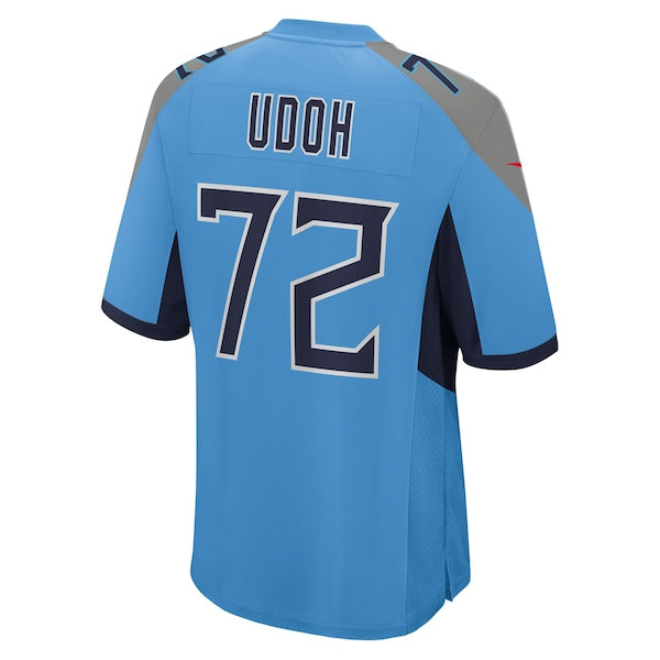 Olisaemeka Udoh Tennessee Titans Nike Team Game Jersey -  Powder Blue