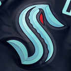 Philipp Grubauer Seattle Kraken  Home Premium Jersey - Deep Sea Blue
