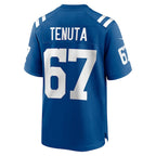 Luke Tenuta Indianapolis Colts Nike Team Game Jersey -  Royal