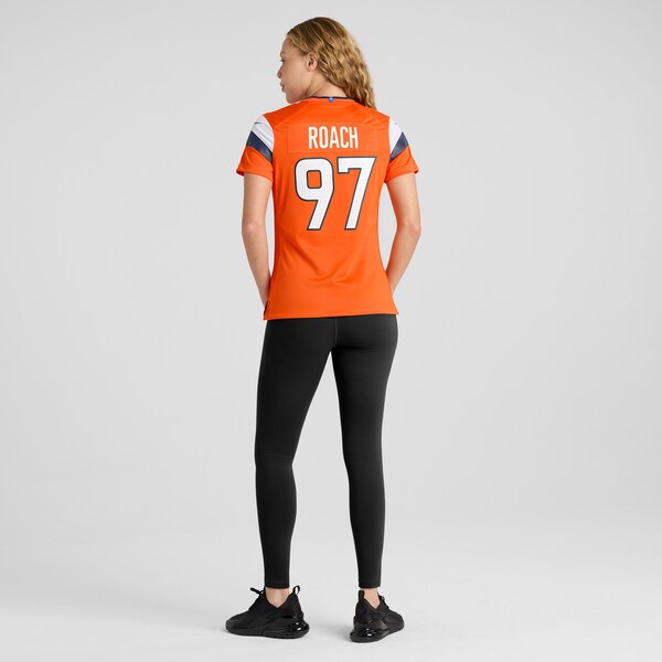 Malcolm Roach Denver Broncos Nike Women's Team Game Jersey -  Orange