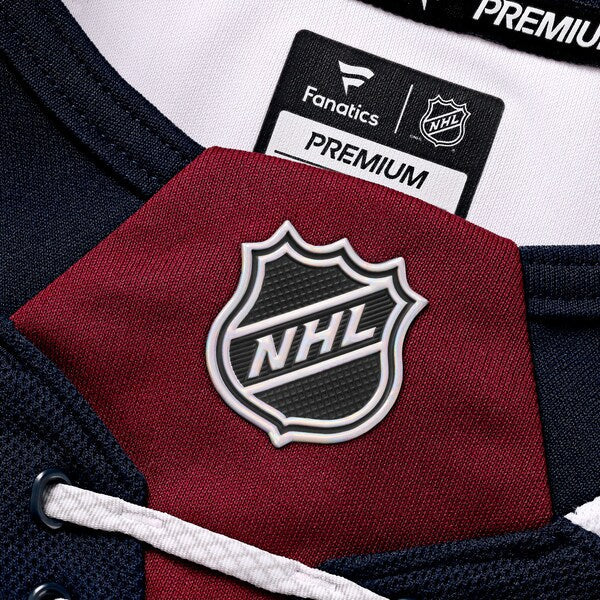 Nathan MacKinnon Colorado Avalanche  Alternate Premium Jersey - Navy/Burgundy/White