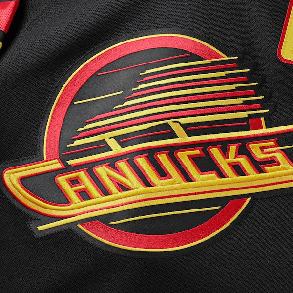 Vancouver Canucks  Alternate Premium Jersey - Black/Blue/White