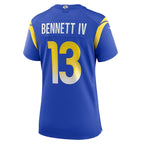 Stetson Bennett Los Angeles Rams Nike Women's Team Game Jersey - Royal