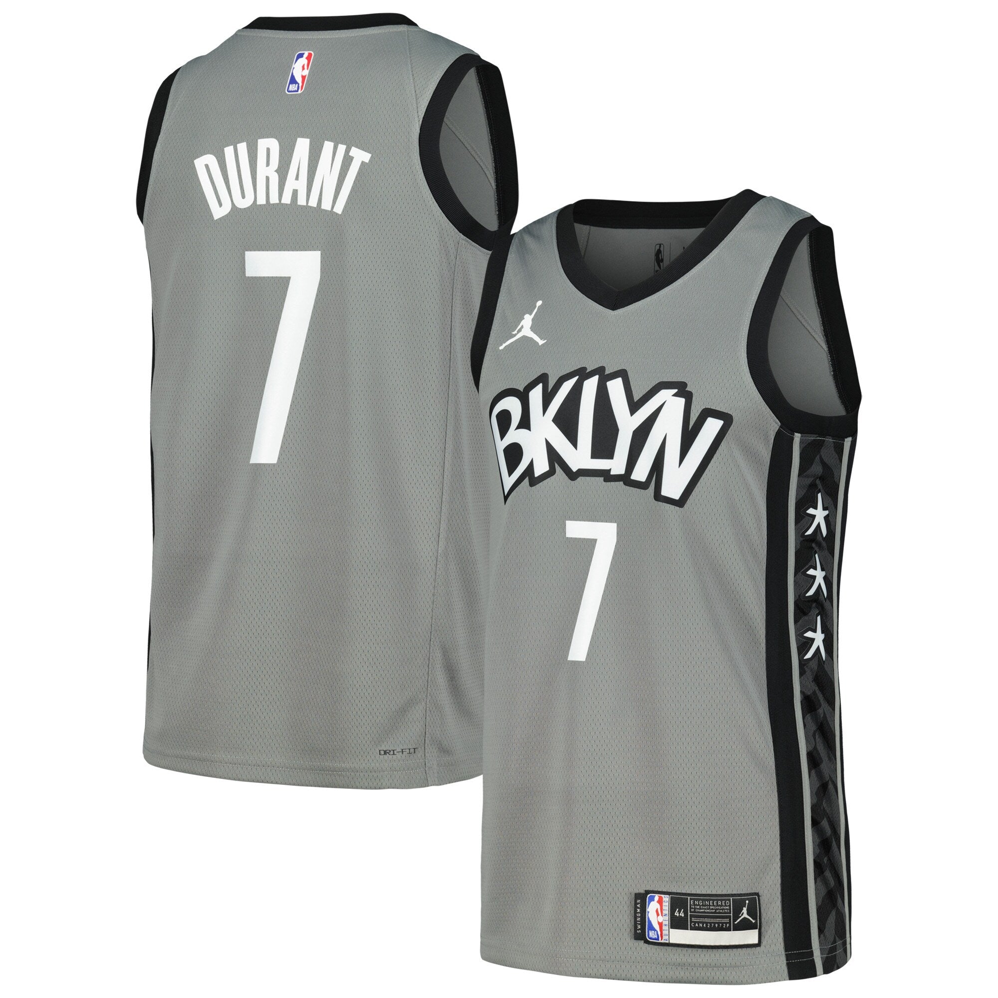 Kevin Durant Brooklyn Nets Nike Swingman Player Jersey - City Edition - Blue/Gray