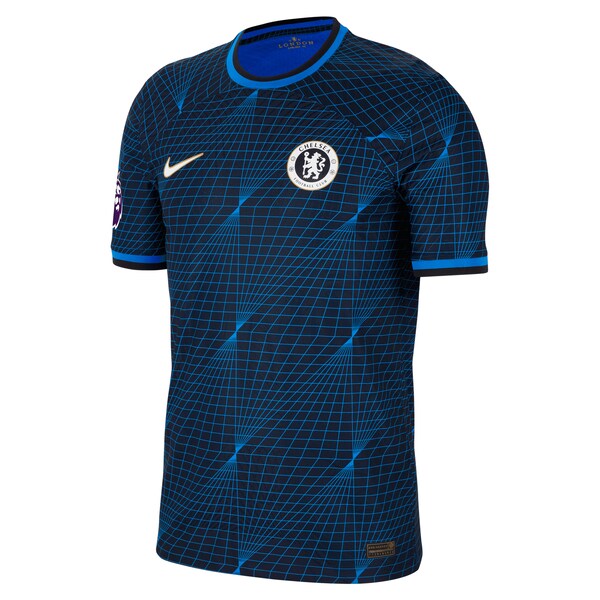 Moisés Caicedo Chelsea Nike 2023/24 Away Match Authentic Player Jersey - Navy