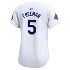 Freddie Freeman Los Angeles Dodgers Nike Women's 2024 World Series Champions Home Limited Player Jersey - White
