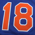 Darryl Strawberry New York Mets Cooperstown Mesh Batting Practice Jersey - Royal/Green