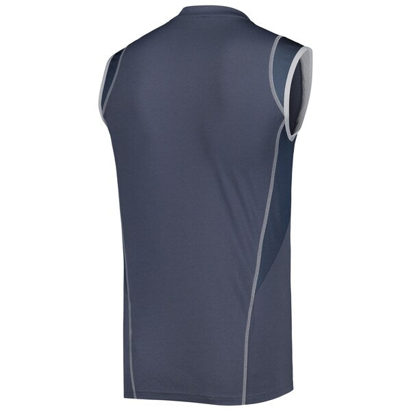 Charlotte FC adidas 2023 On-Field Sleeveless Training Jersey - Gray