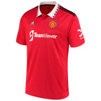 Tyrell Malacia Manchester United adidas 2022/23 Home Replica Player Jersey - Red