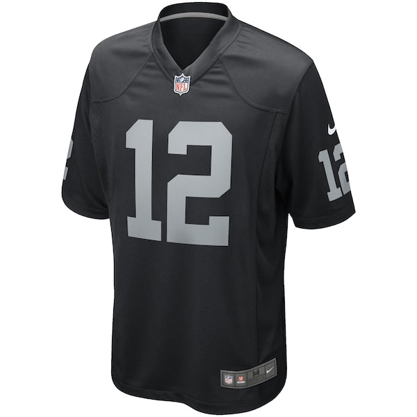 Ken Stabler Las Vegas Raiders Nike Game Retired Player Jersey - Black