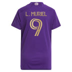 Luis Muriel Orlando City SC adidas Women's 2024 The Wall Kit Replica Player Jersey - Purple