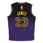 LeBron James Los Angeles Lakers Nike Toddler 2024/25 Swingman Player Jersey - City Edition - Purple
