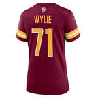 Andrew Wylie Washington Commanders Nike Women's Game Player Jersey - Burgundy