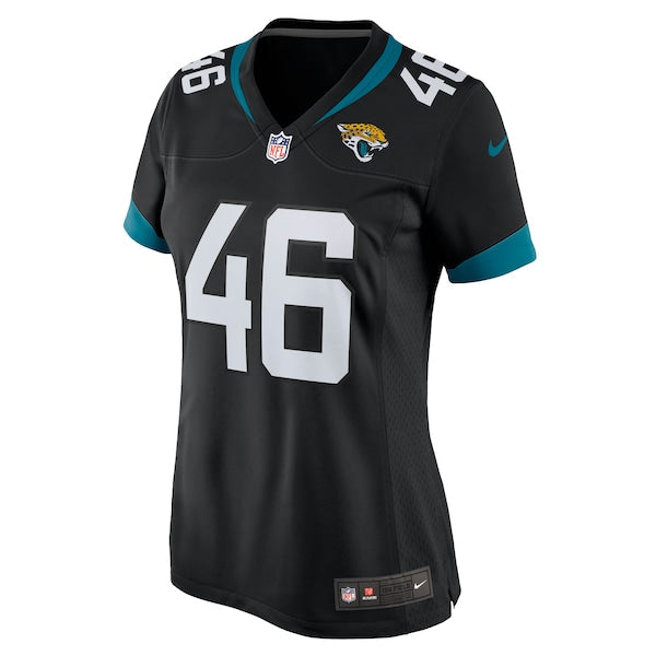 Ross Matiscik Jacksonville Jaguars Nike Women's Game Jersey - Black/Teal