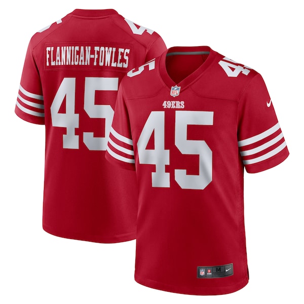 Demetrius Flannigan-Fowles San Francisco 49ers Nike  Game Jersey -  Scarlet