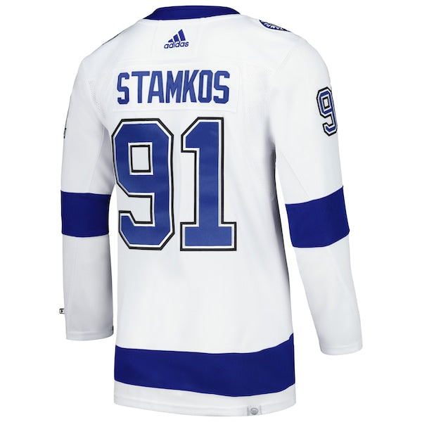 Steven Stamkos Tampa Bay Lightning adidas Away Primegreen Authentic Player Jersey - White/Blue