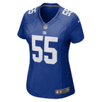 Boogie Basham New York Giants Nike Women's  Game Jersey -  Royal