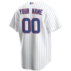 Chicago Cubs Nike Youth Home Replica Custom Jersey - White