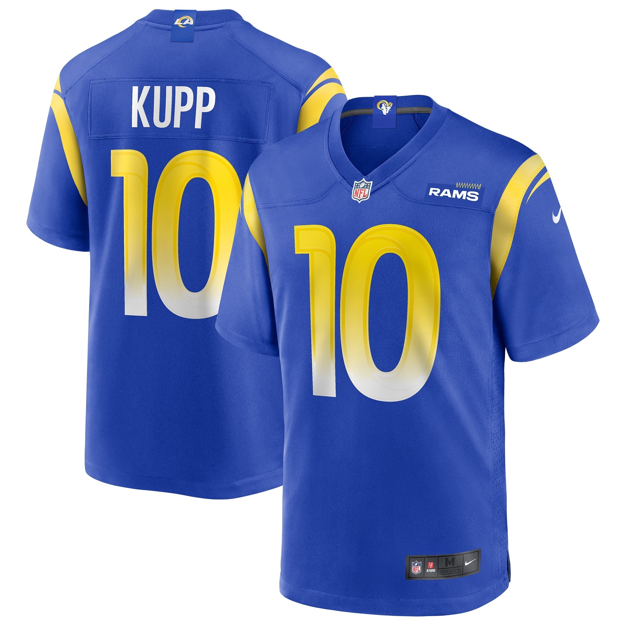 Cooper Kupp Los Angeles Rams Nike Game Jersey - Bone/Royal/White