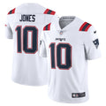 Mac Jones New England Patriots Nike Vapor Limited Jersey - White/Navy