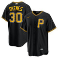 Paul Skenes Pittsburgh Pirates Nike Alternate Replica Player Jersey - Black