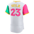 Fernando Tatis Jr. San Diego Padres Nike 2022 City Connect Authentic Player Jersey - White