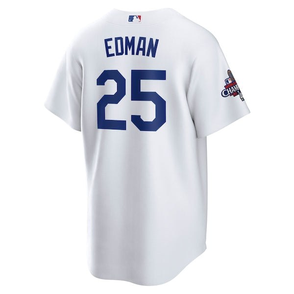 Tommy Edman Los Angeles Dodgers Nike 2024 World Series Champions Home Replica Player Jersey - White