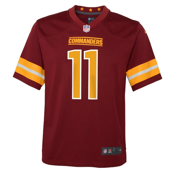 Carson Wentz Washington Commanders Nike Youth Game Jersey - Burgundy/Black/White
