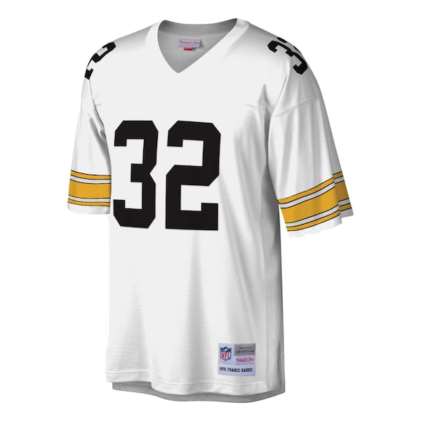 Franco Harris Pittsburgh Steelers Legacy Replica Jersey - White/Black
