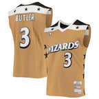 Caron Butler Washington Wizards 2001/02 Hardwood Classics Swingman Jersey - Gold