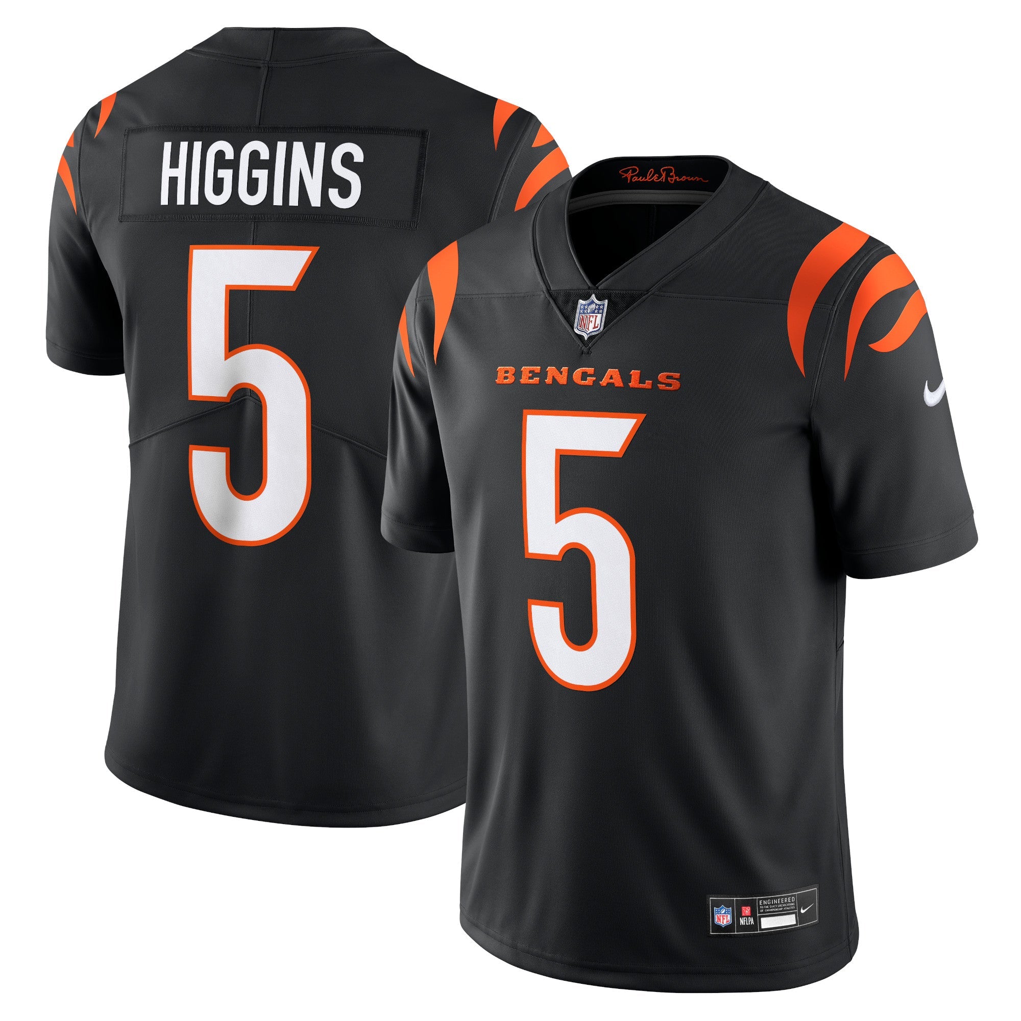 Tee Higgins Cincinnati Bengals Nike  Vapor Untouchable Limited Jersey - White/Black