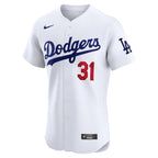 Tyler Glasnow Los Angeles Dodgers Nike Home Elite Player Jersey - White