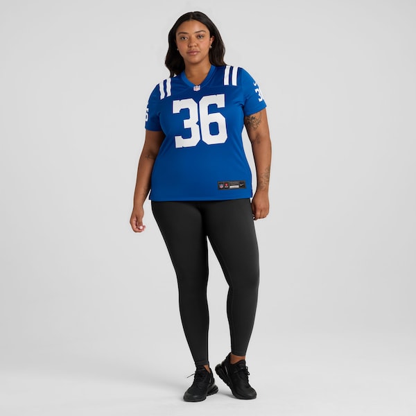 Salvon Ahmed Indianapolis Colts Nike Women's Team Game Jersey -  Royal