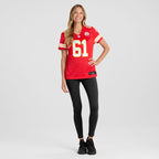 C.J. Hanson Kansas City Chiefs Nike Women's  Game Jersey -  Red