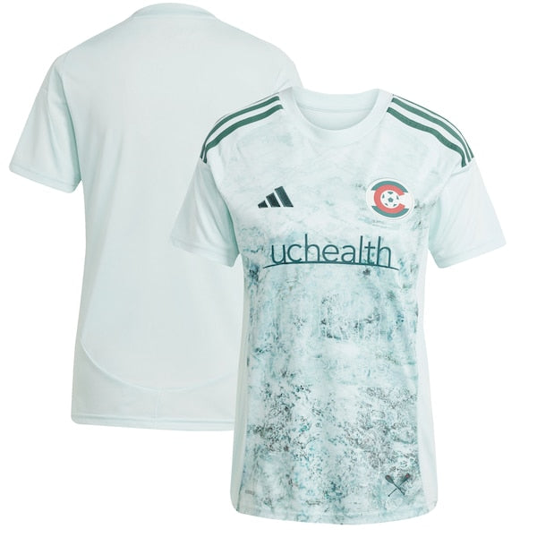 Colorado Rapids adidas Women's 2025 Headwaters Replica Jersey - Green