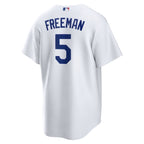 Freddie Freeman Los Angeles Dodgers Nike Replica Player Jersey - White/Royal