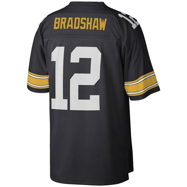 Terry Bradshaw Pittsburgh Steelers Legacy Replica Jersey - Black