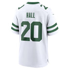 Breece Hall New York Jets Nike Legacy Player Game Jersey - White/Green
