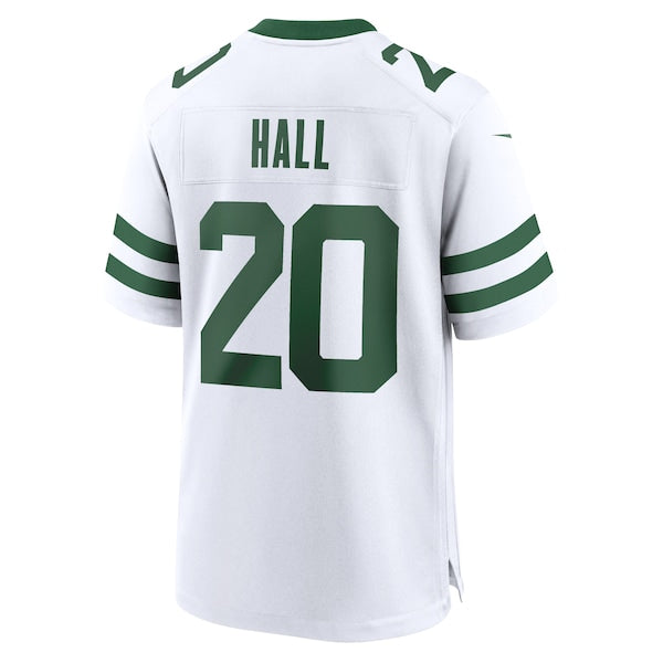 Breece Hall New York Jets Nike Legacy Player Game Jersey - White/Green