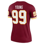 Chase Young Washington Football Team Nike Women's Legend Jersey - Burgundy