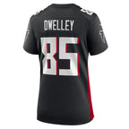 Ross Dwelley Atlanta Falcons Nike Women's  Game Jersey -  Black