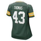 Kiondre Thomas Green Bay Packers Nike Women's Game Player Jersey - Green