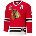 Chris Chelios Chicago Blackhawks 1991-92 Power Play Jersey - Red