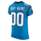 Carolina Panthers Nike Vapor F.U.S.E. Elite Custom Jersey - Blue